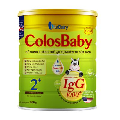 Sữa non Colosbaby 2+ cho bé từ 2 tuổi của Vitadairy